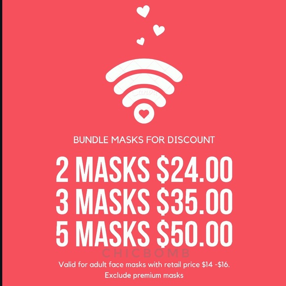 MADE IN USA LUX PAISLEY PATCHES FACE MASK - BLUE - Picture 2 of 7